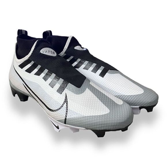 Nike Vapor Edge Pro 360 Football Cleats White Pure Platinum DQ3670-100 size 12.5 - Picture 4 of 9